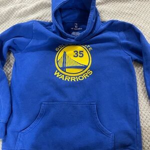 Fanatics Kids Blue Golden State Warriors Hoodie large